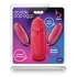 Double Pop Eggs Cerise Pink Vibrating Bullet