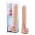 Au Naturel Daddy 14 inches Dual Density Dildo - Vanilla Beige