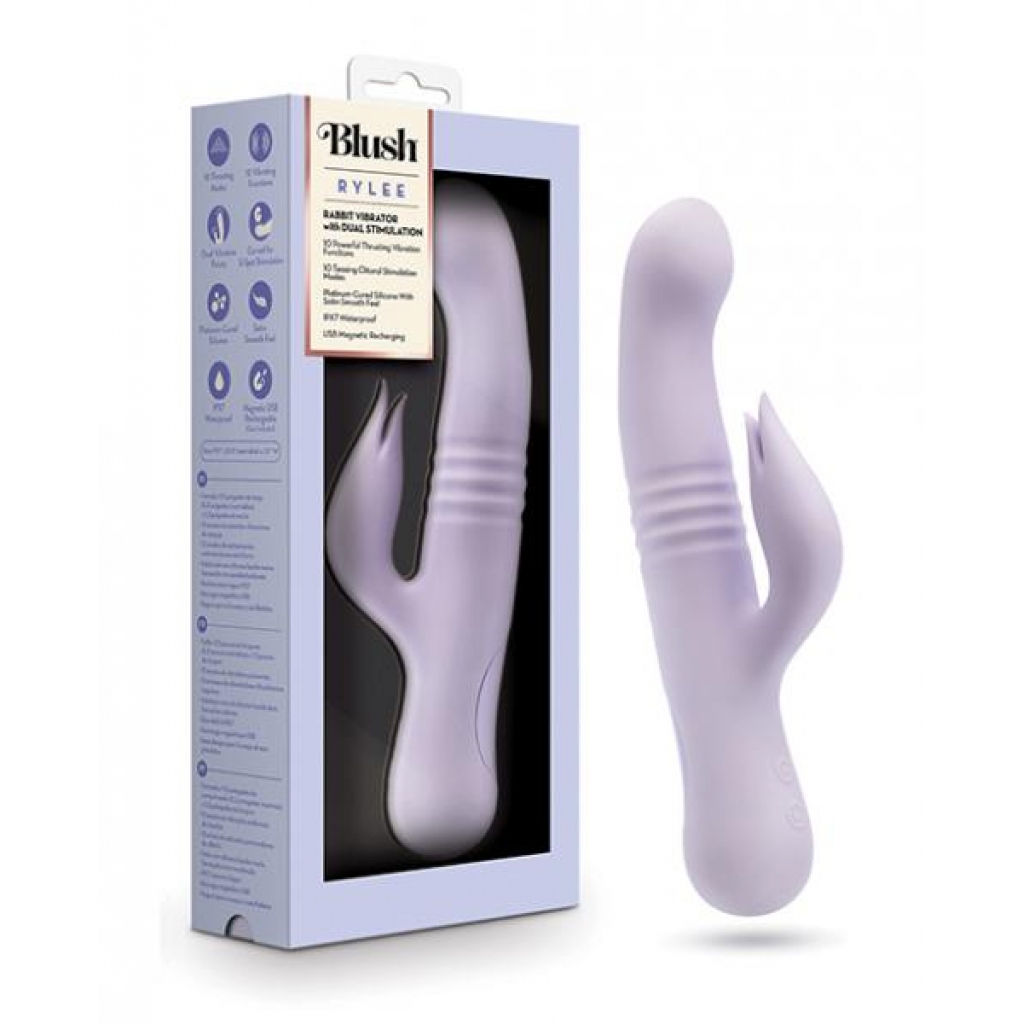 Blush Rylee Rabbit Vibrator - Lavender