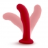 Temptasia Jezebel Crimson Red G-Spot Dildo - Sensational Design