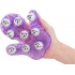 Roller Balls Massager - Purple Massage Glove