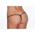 G-String Panty: Black - XL