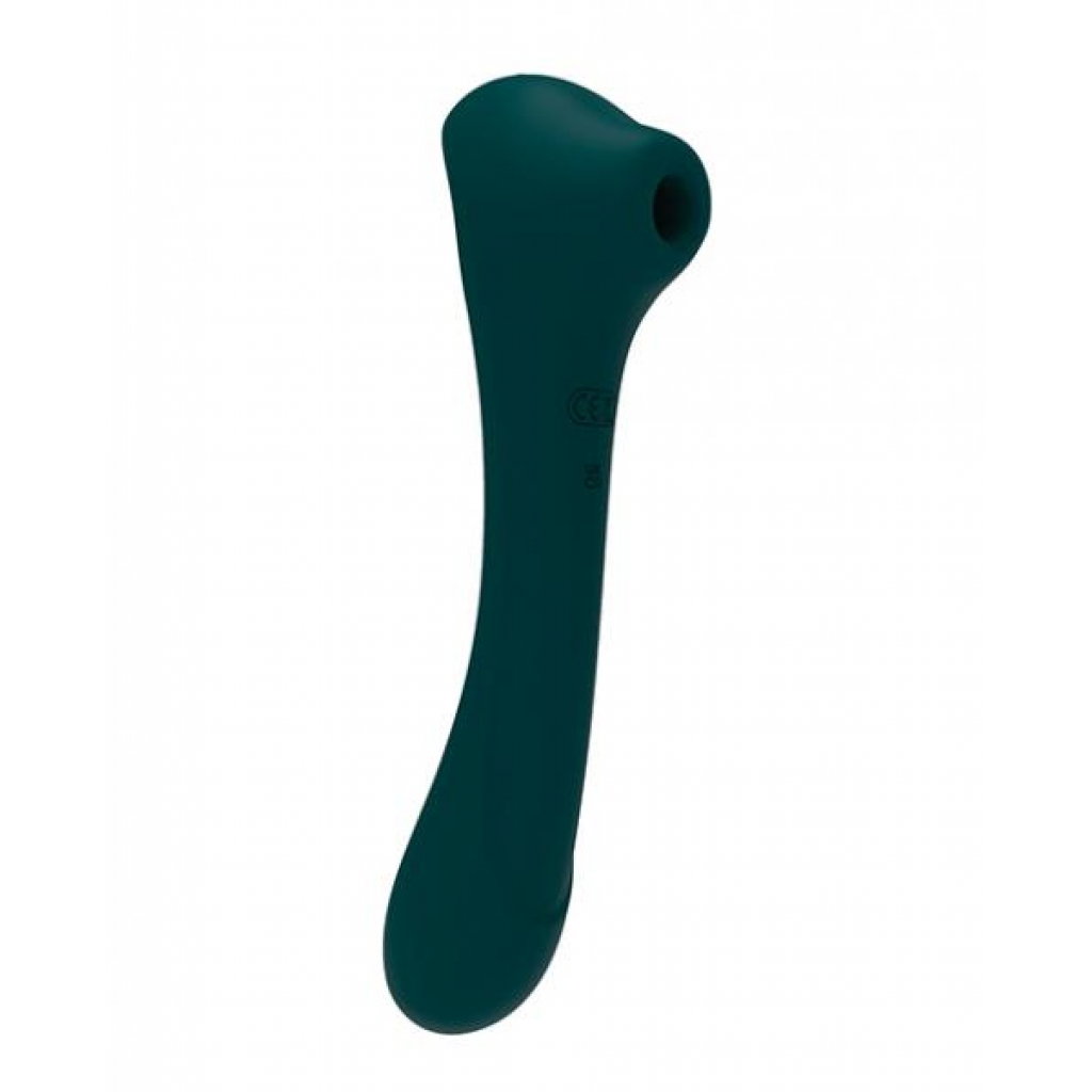 Alive Quiver Vibrating Pleasure Toy - Teal