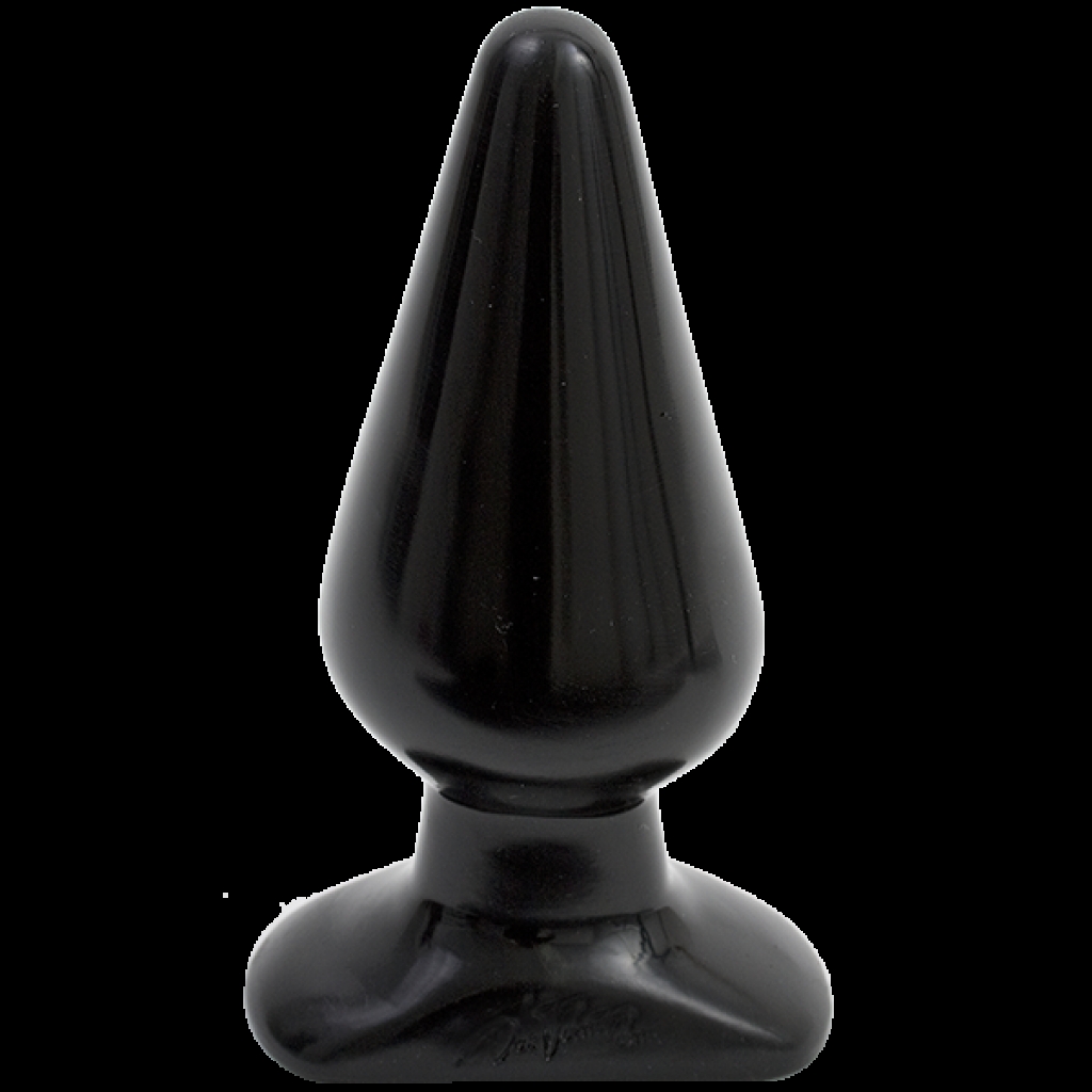 Classic Butt Plug Large - Black, Perfect for Beginners