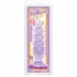 5.6-Inch Crystal Jellies Anal Delight in Purple