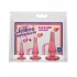 Crystal Jellies Anal Initiation Kit Pink