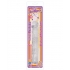 Crystal Jellies Realistic 10-Inch Dildo - Clear