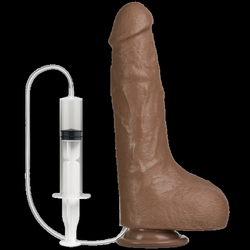 Realistic Squirting Penis Dildo with Suction Cup