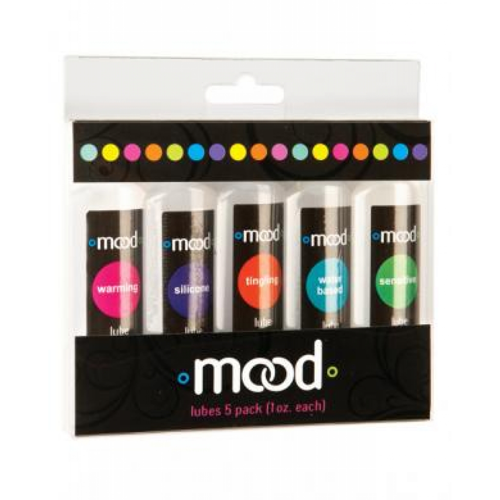 Mood Lube 5 Pack 1 ounce Bottles