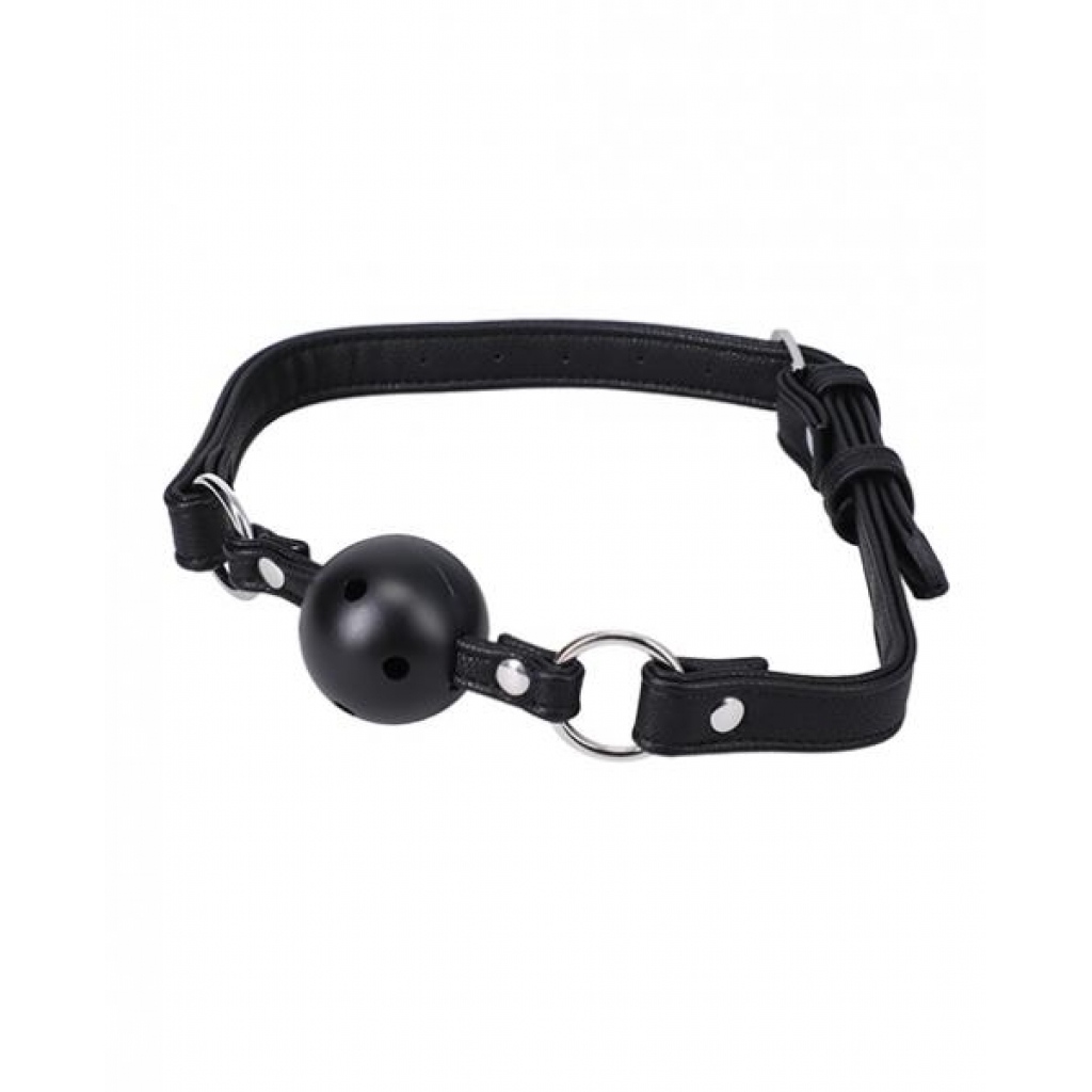 In A Bag Ball Gag - Black