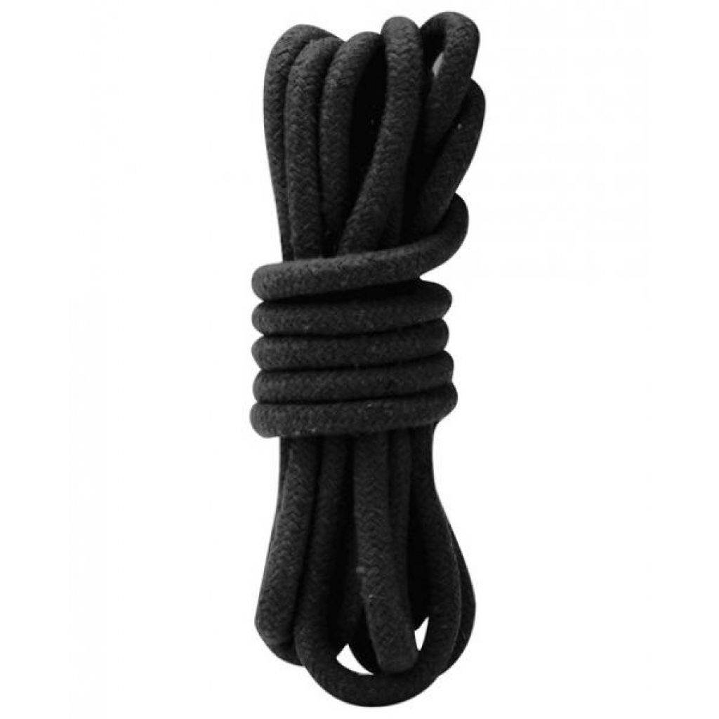 Lux Fetish Bondage Rope - 10ft Black