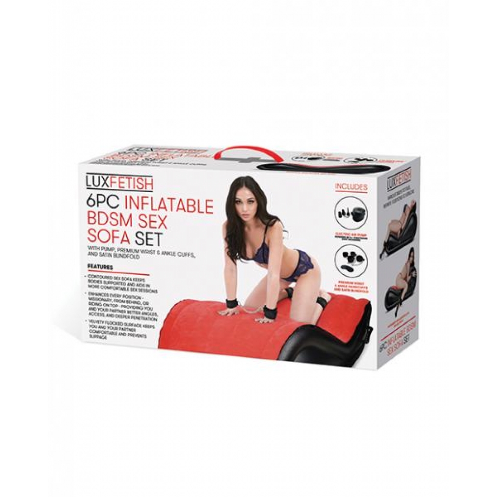 6-Piece Inflatable BDSM Sex Sofa Set