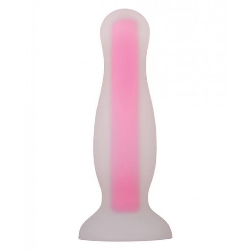 Luminous Plug Small Pink - Beginner-Friendly Fun