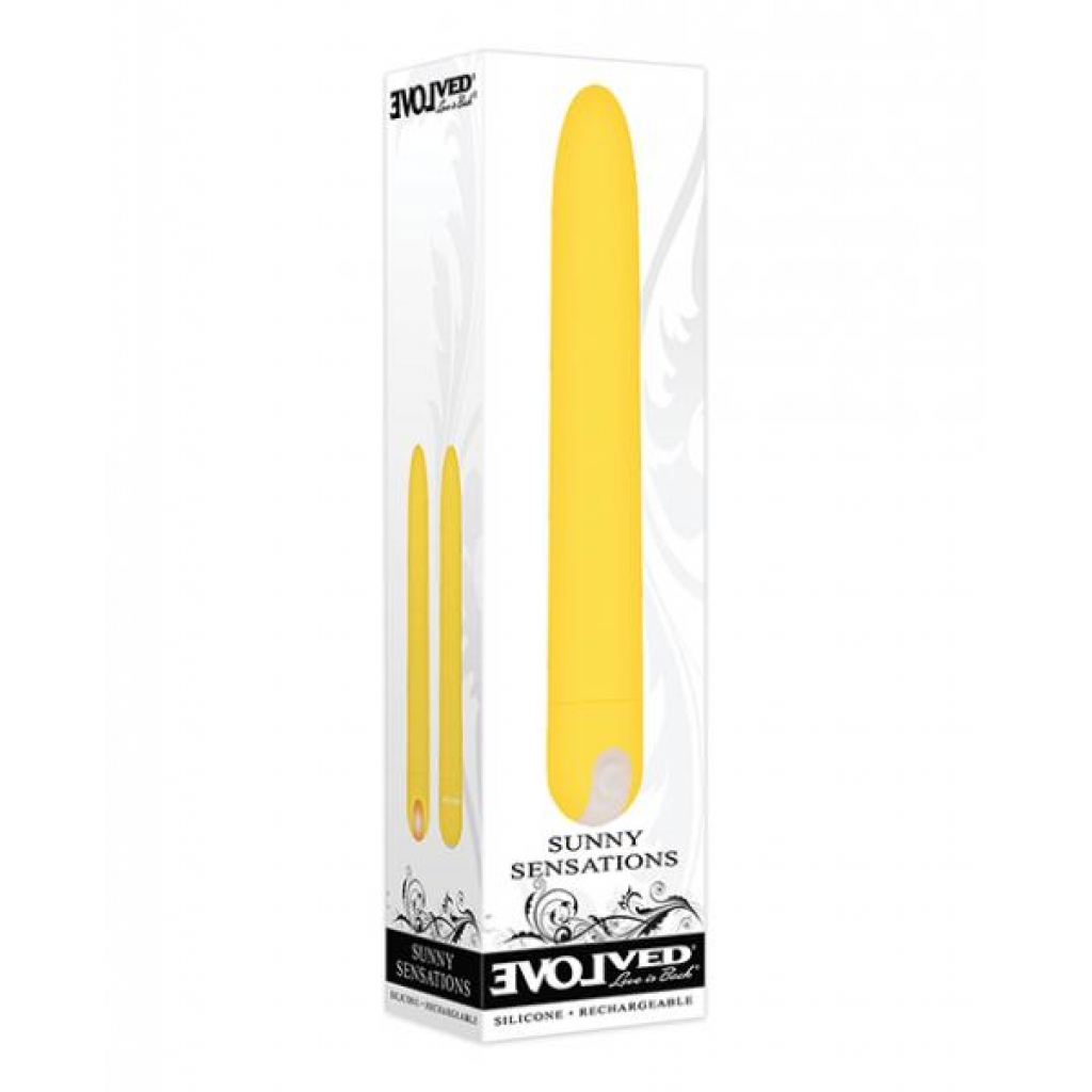 Evolved Sunny Sensations Vibrator - Yellow