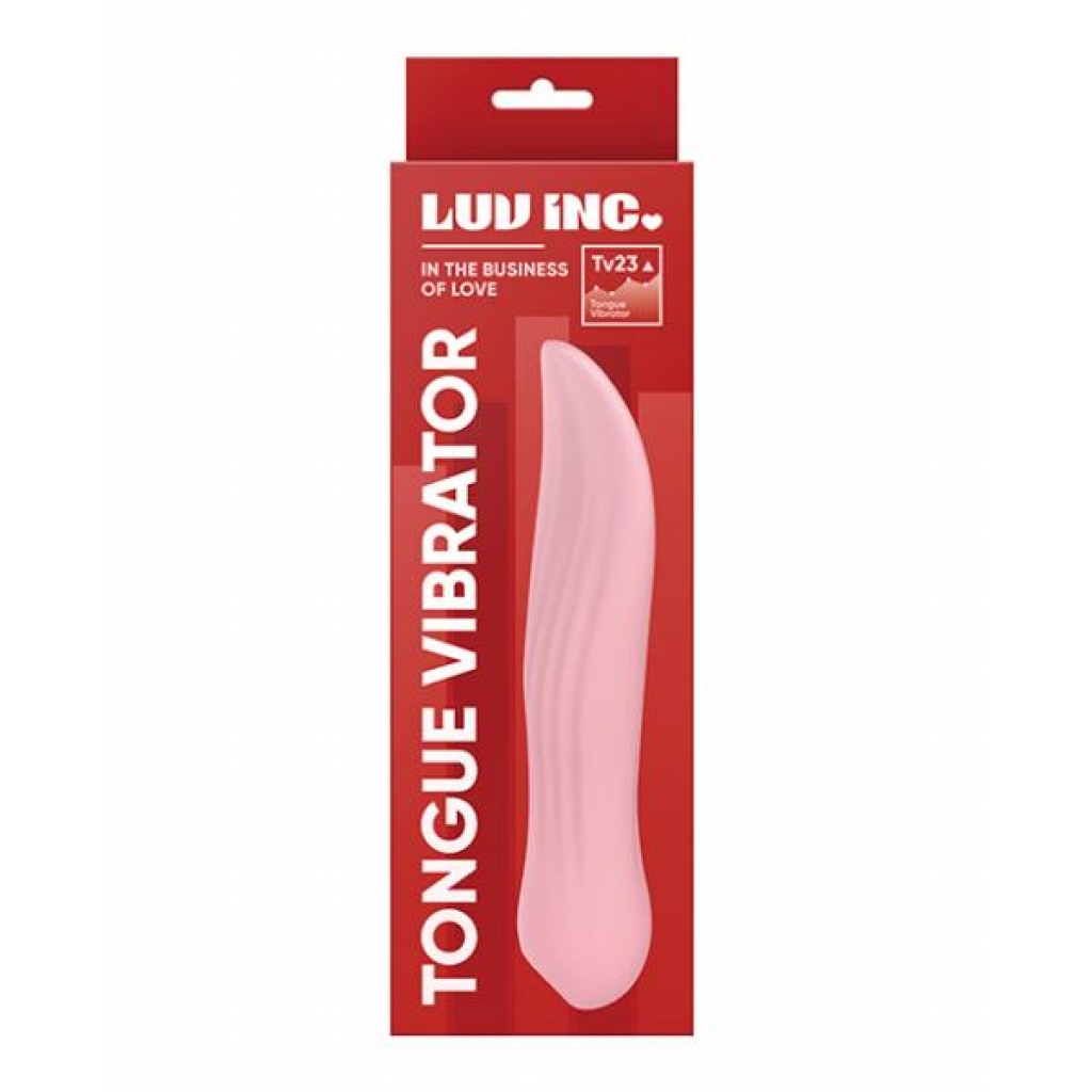 Luv Inc. Waterproof Tongue Vibrator - Pink