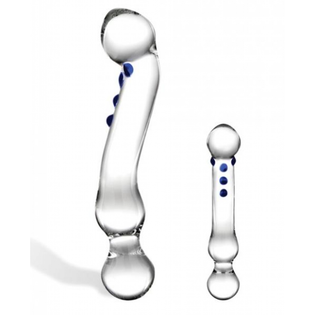 Curved G-Spot Glass Dildo for Ultimate Stimulation