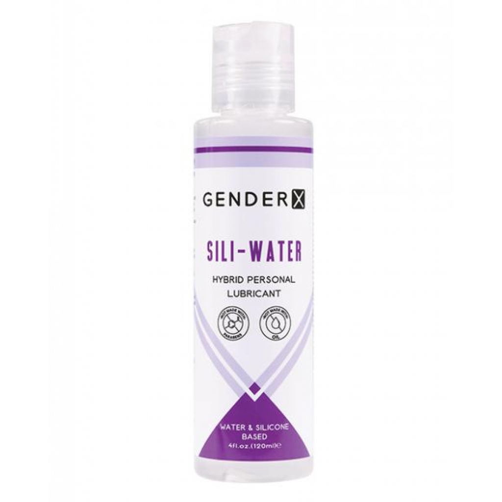 Gender X Sili-Water Personal Lubricant - 4 Oz