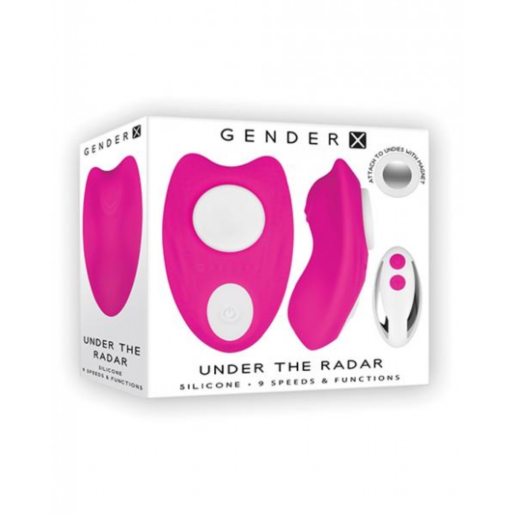 Gender X Under The Radar Remote-Controlled Vibe - Pink