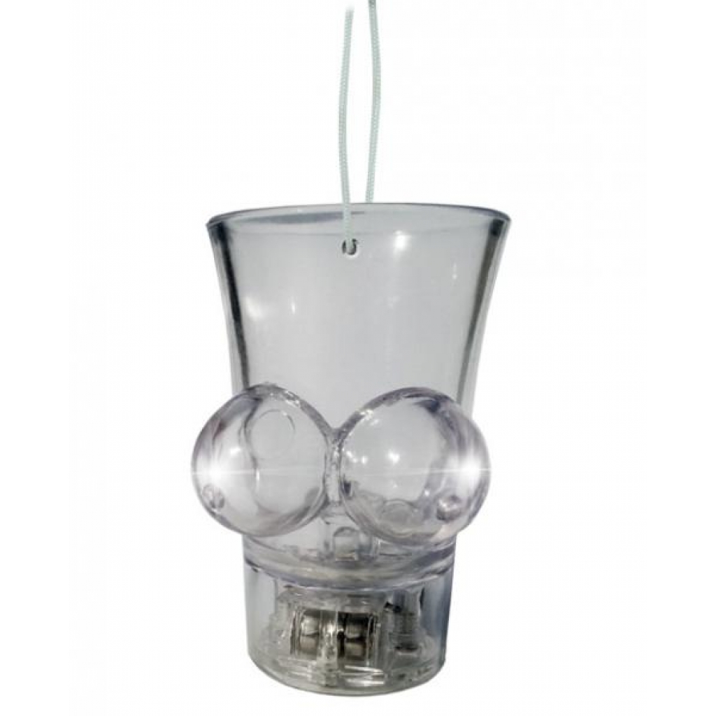 Light Up Boobie Shot Glass Hang String