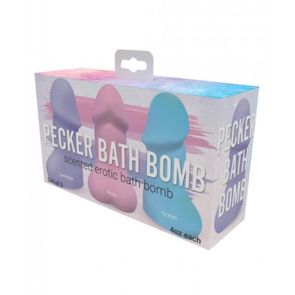 Pecker Bath Bomb - Pack Of 3