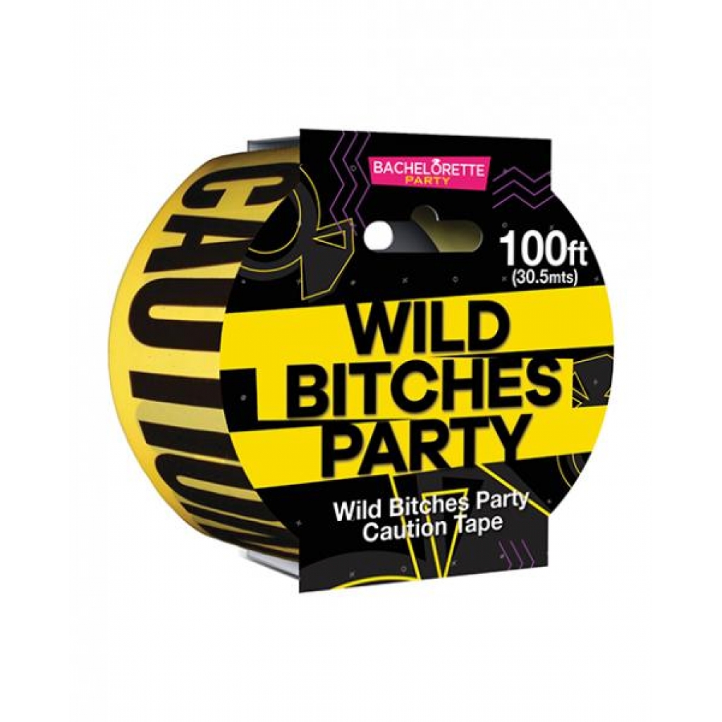 Wild Bitches Caution Party Tape - Playful Fun