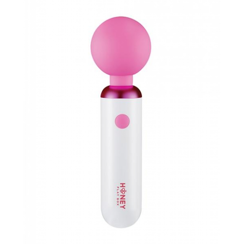 Pomi Wand Clit Tease Vibrating Wand - White