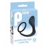 Prostate Massager & Penis Ring Combination - Black