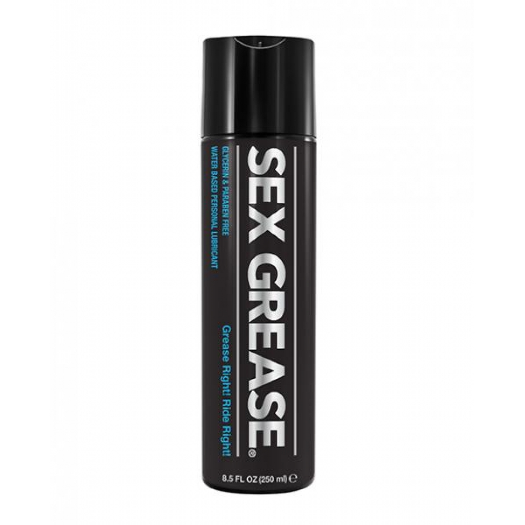 Sex Grease Water-Based Lubricant - 8.5 Oz Bottle