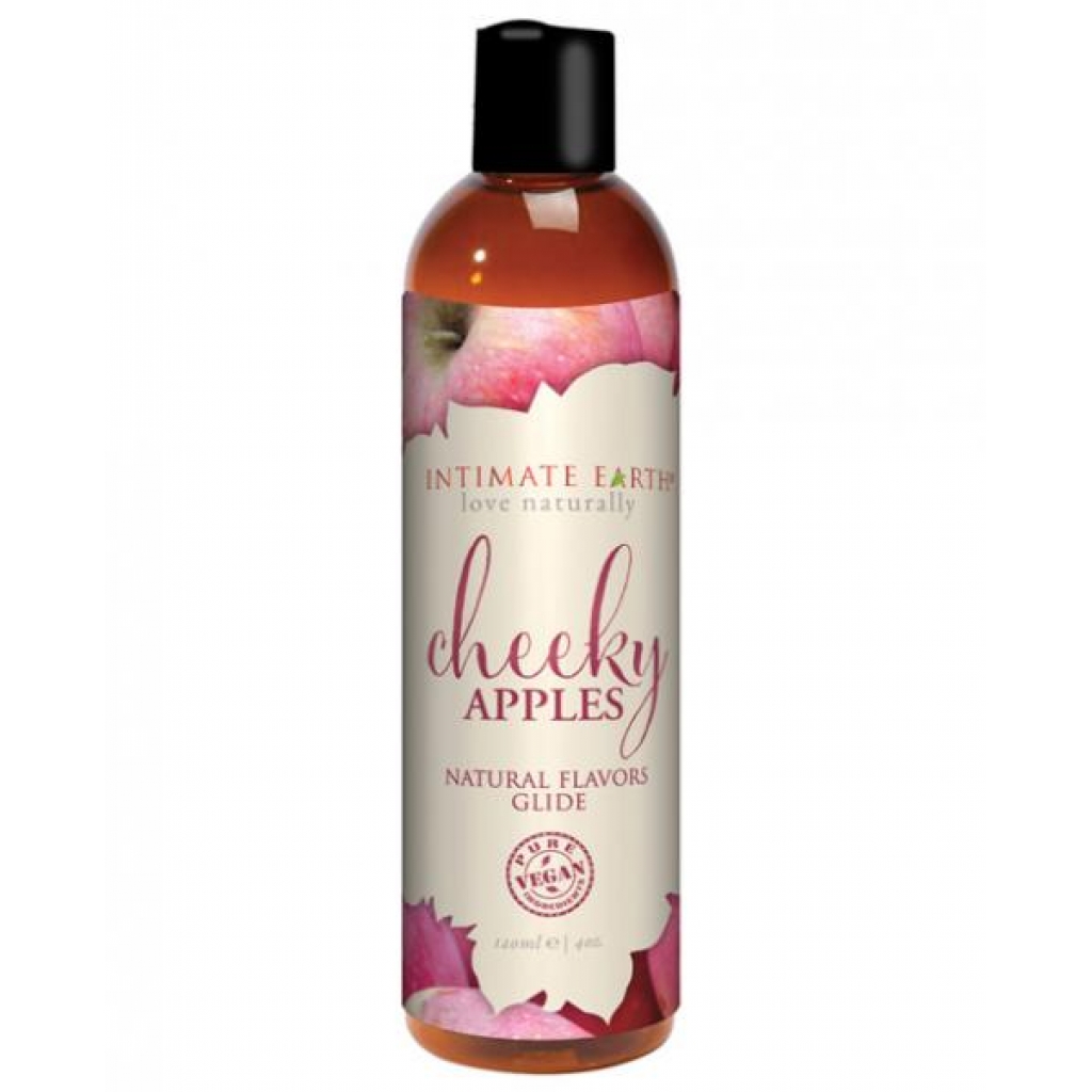 Intimate Earth - Natural Flavors Glide - Cheeky Apples (120ml)