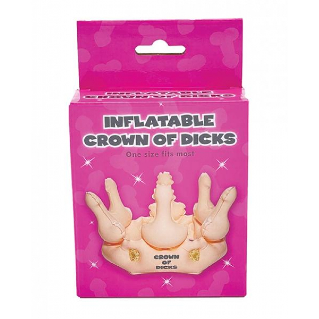 Inflatable Crown of Dicks - Fun Accessory