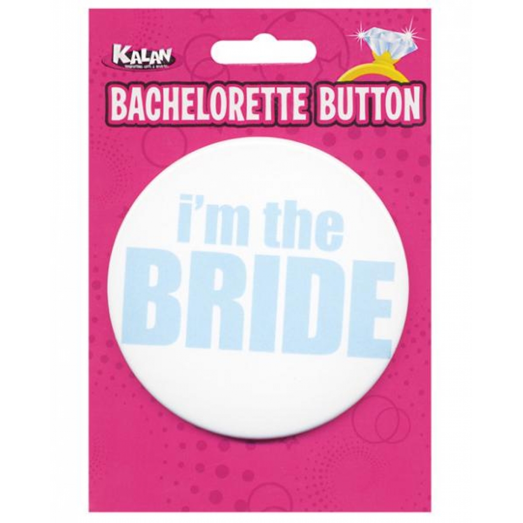 Bachelorette Button - Fun Bridal Accessory