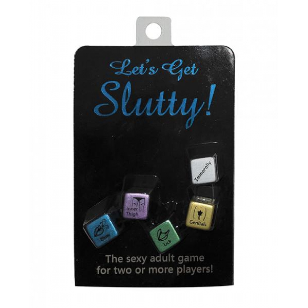 Let's Get Slutty Dice Set