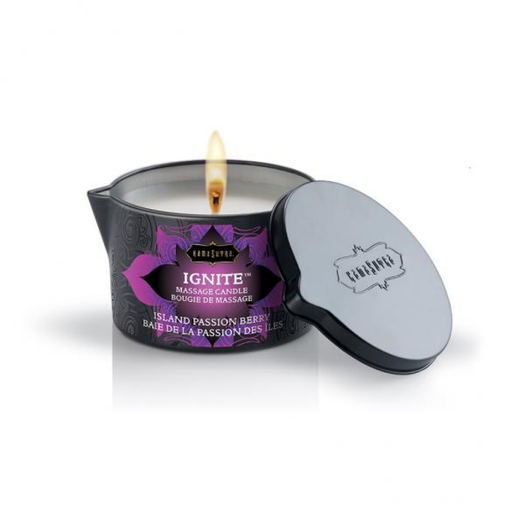 Kama Sutra Massage Candle - Island Passion Berry