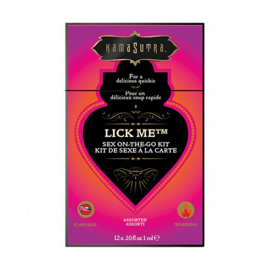 Kama Sutra Lick Me Sex To Go Kit