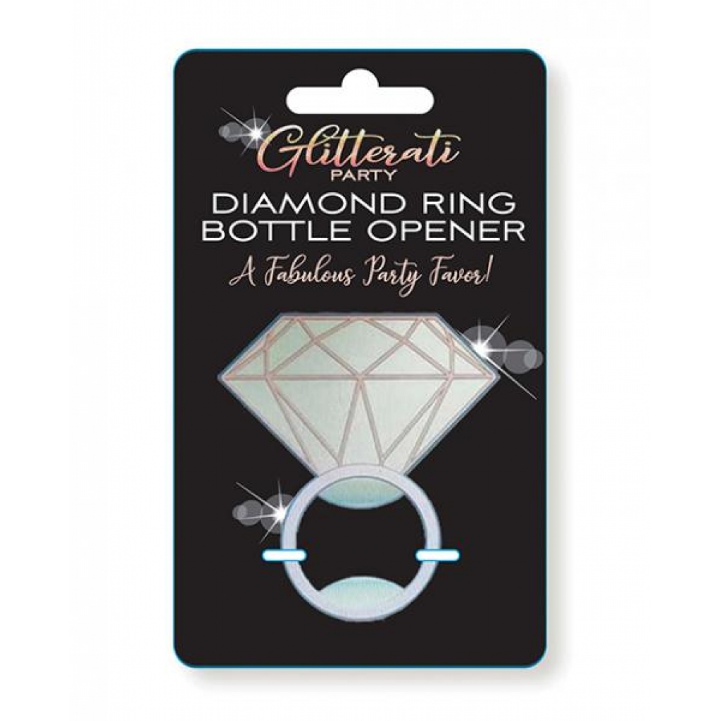 Glitterati Diamond Ring Bottle Opener