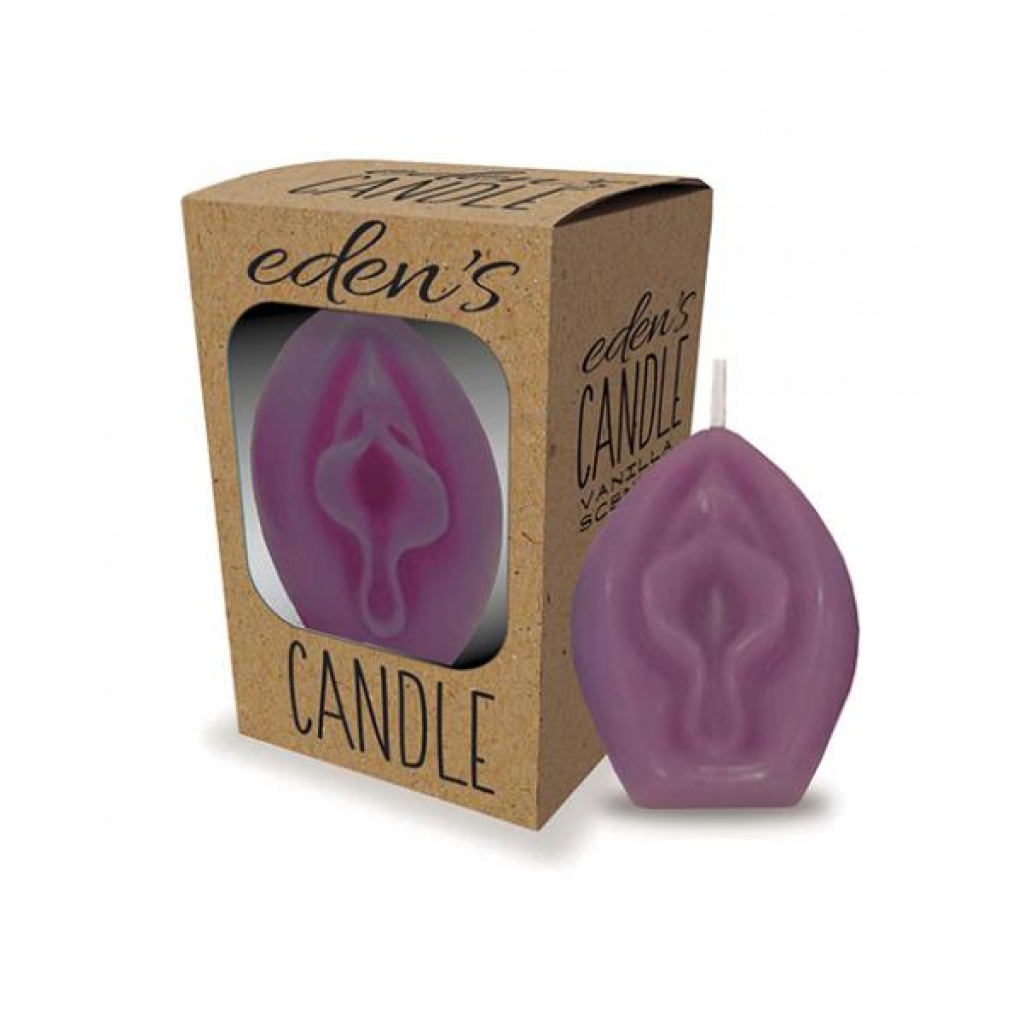 Eden's Vagina Candle - Purple Vanilla