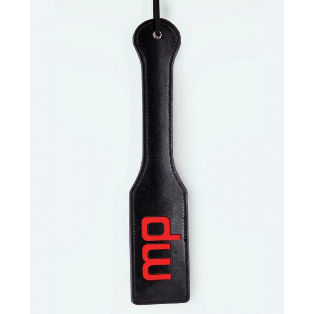 Lust PU Leather MP Paddle – Black