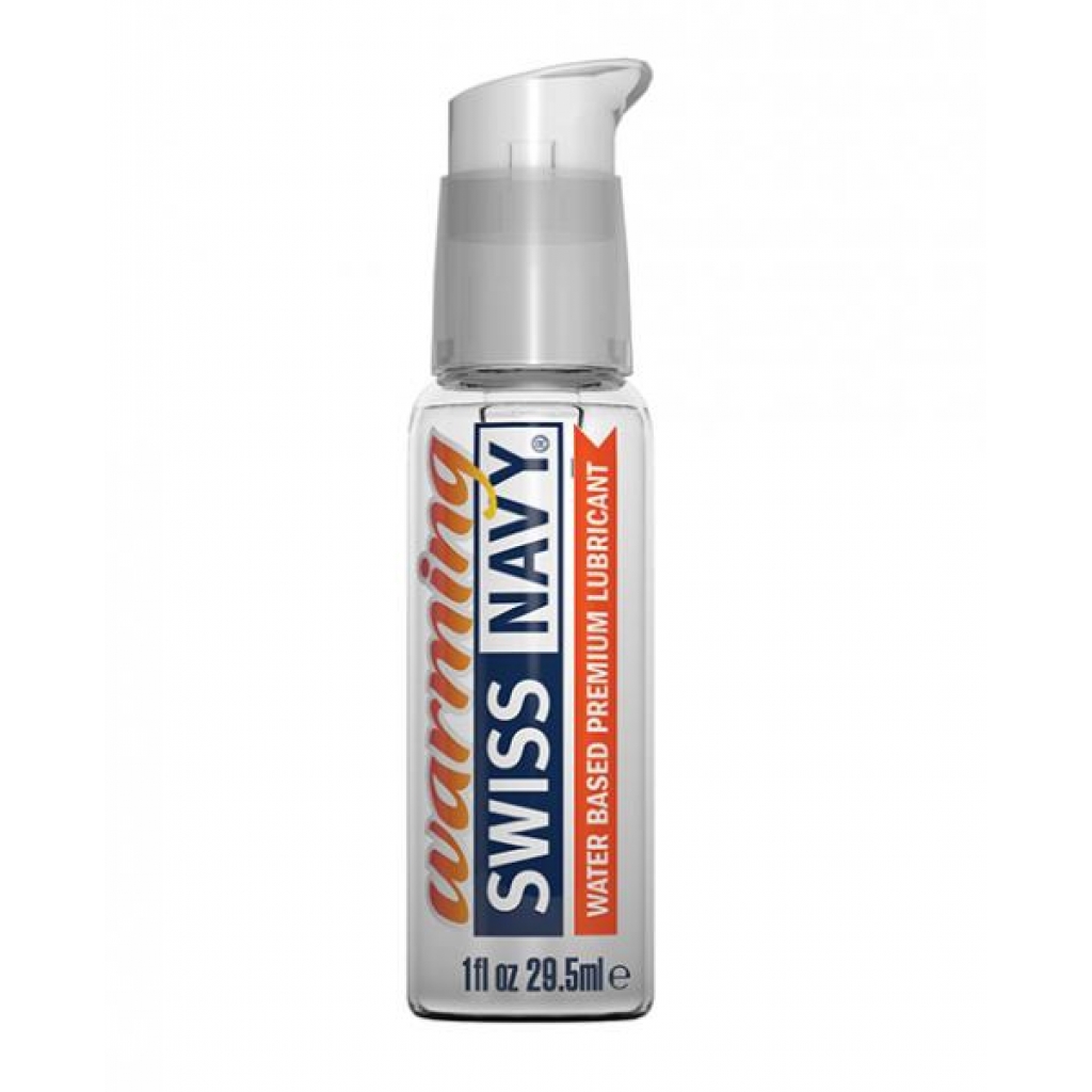 Swiss Navy Warming Water Based Lubricant - 1 Oz