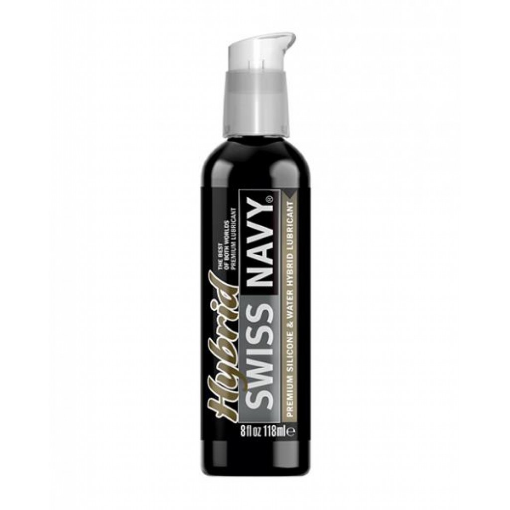 Swiss Navy Premium Hybrid Lubricant - 8 Oz