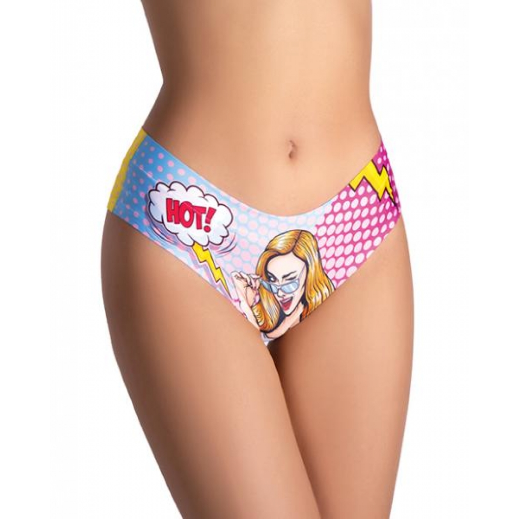 mememe Comics Hot Girl Printed Slip Md