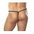 Male Power Posing Thong - Black O/S