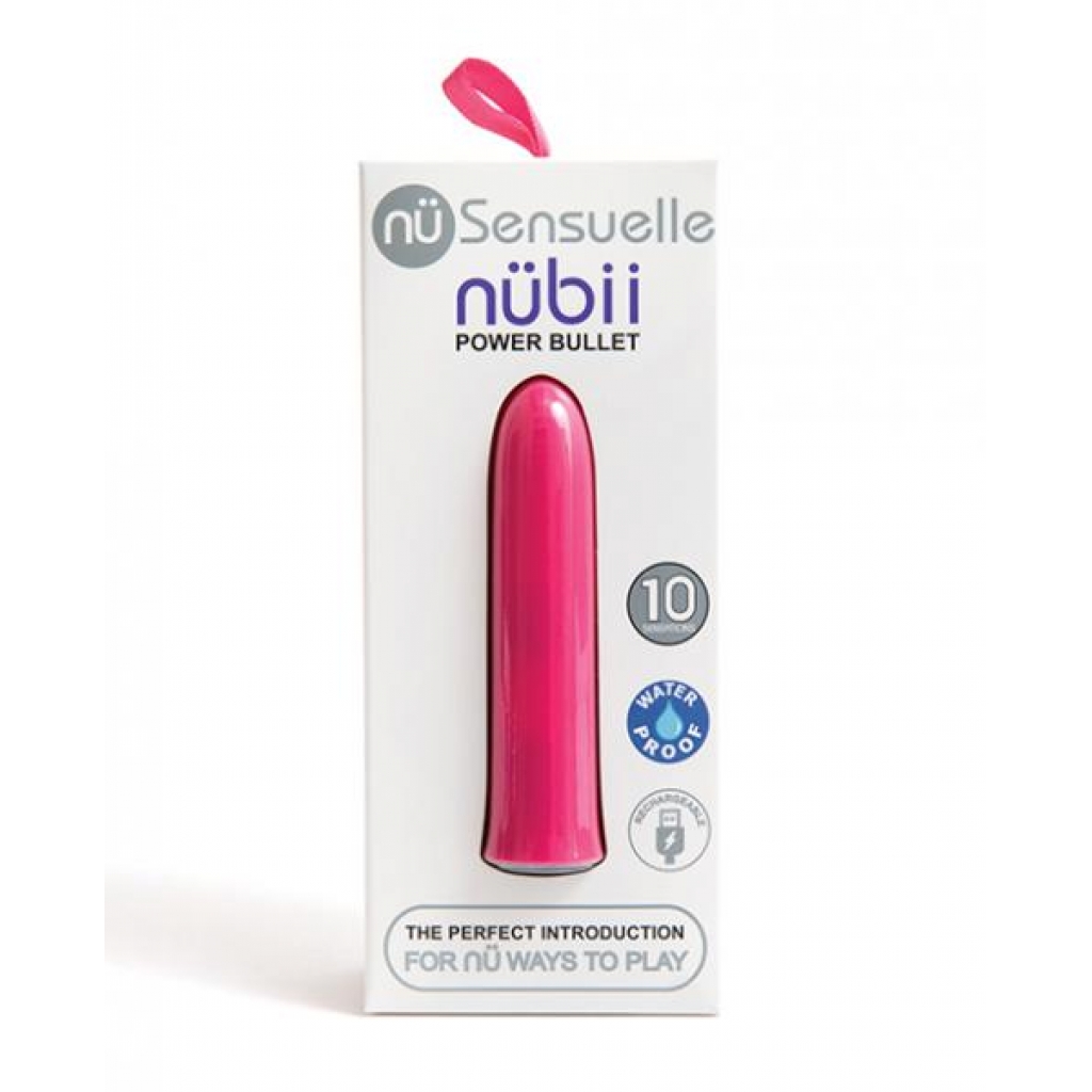 Nu Sensuelle Nubii 15 Function Bullet - Blush Pink