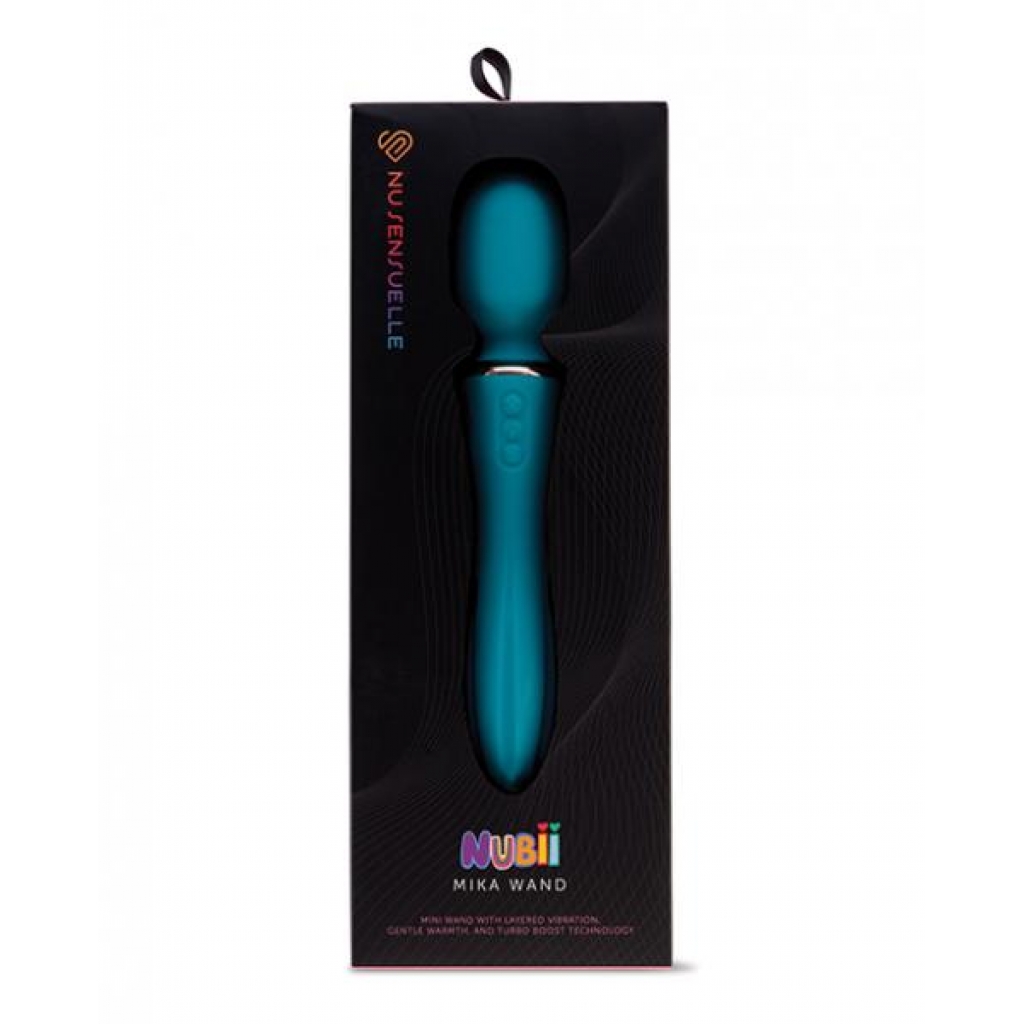 Nu Sensuelle Nubii Mika Heating Mini Wand - Blue