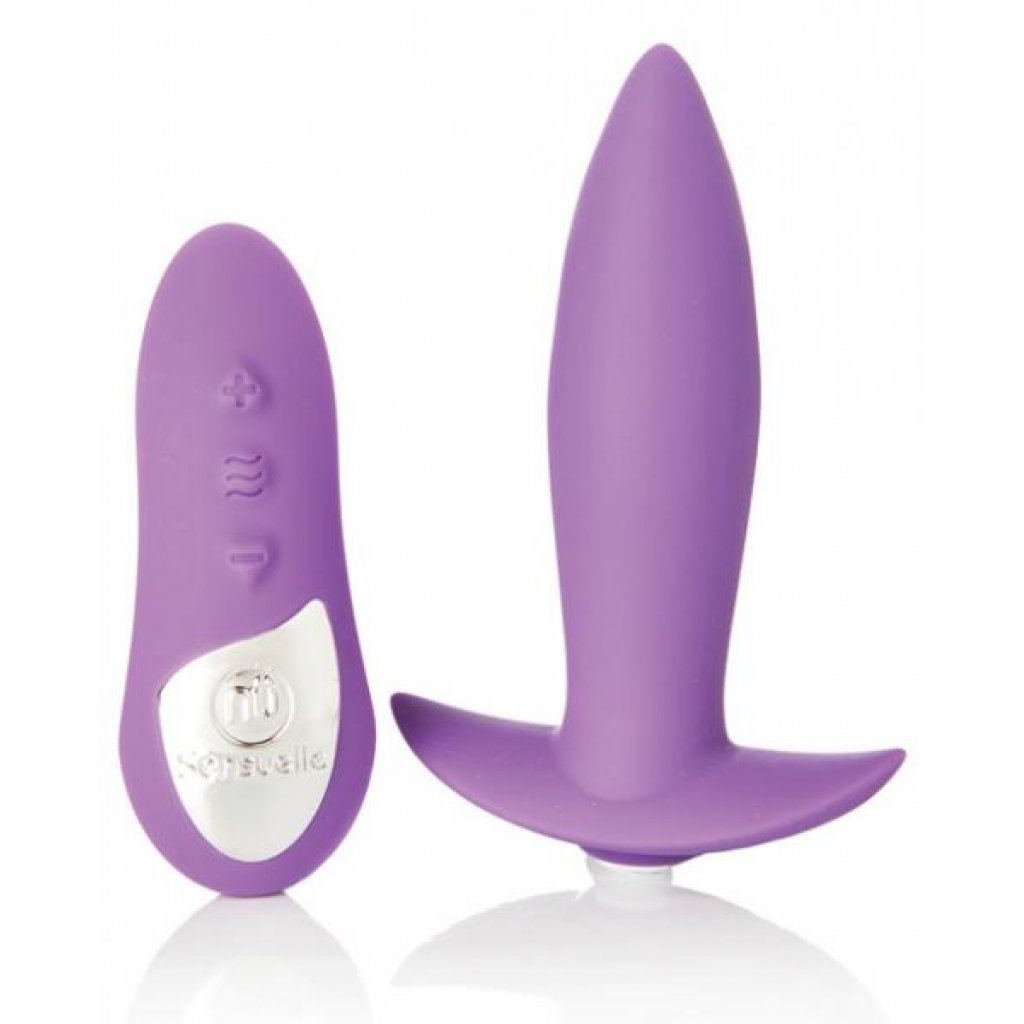 Sensuelle Remote Control Rechargeable Mini Plug - Ultimate Pleasure