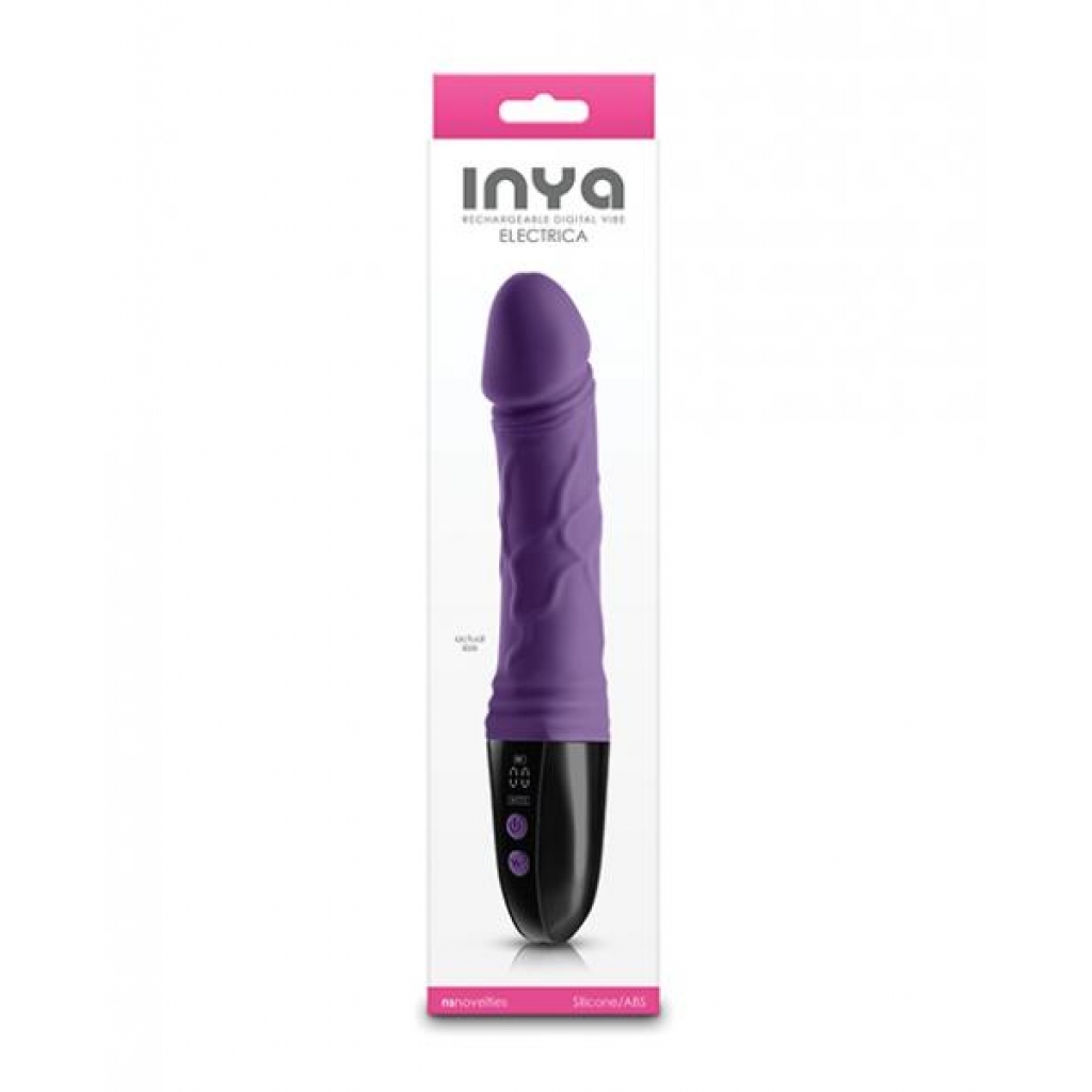 Inya Electrica Phallic Digital Vibrator - Purple