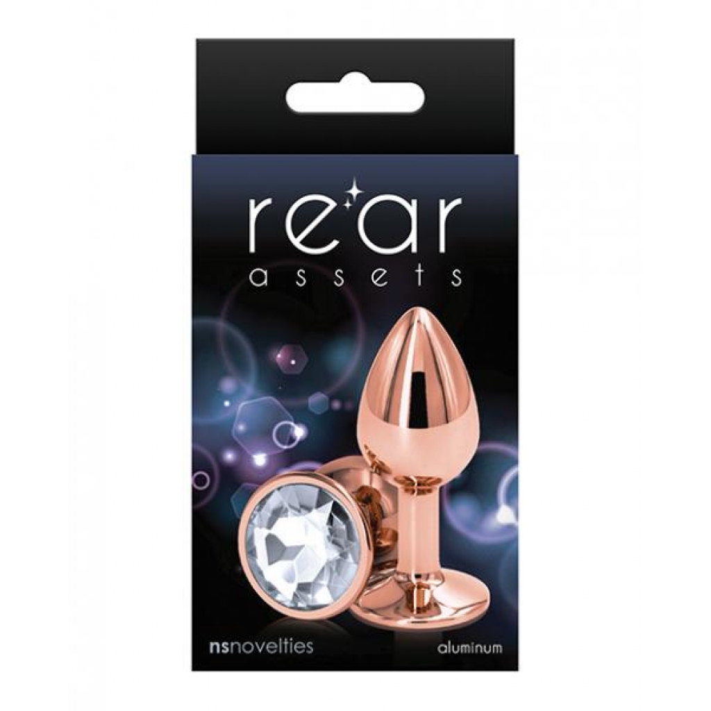 Rear Assets Rose Gold Small - Clear