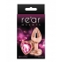 Elegant Rose Gold Heart Anal Toy