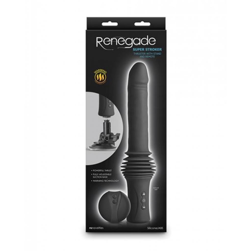 Renegade Super Stroker - Advanced Black Pleasure Device