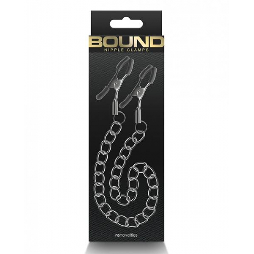 Bound Adjustable Gunmetal Nipple Clamps