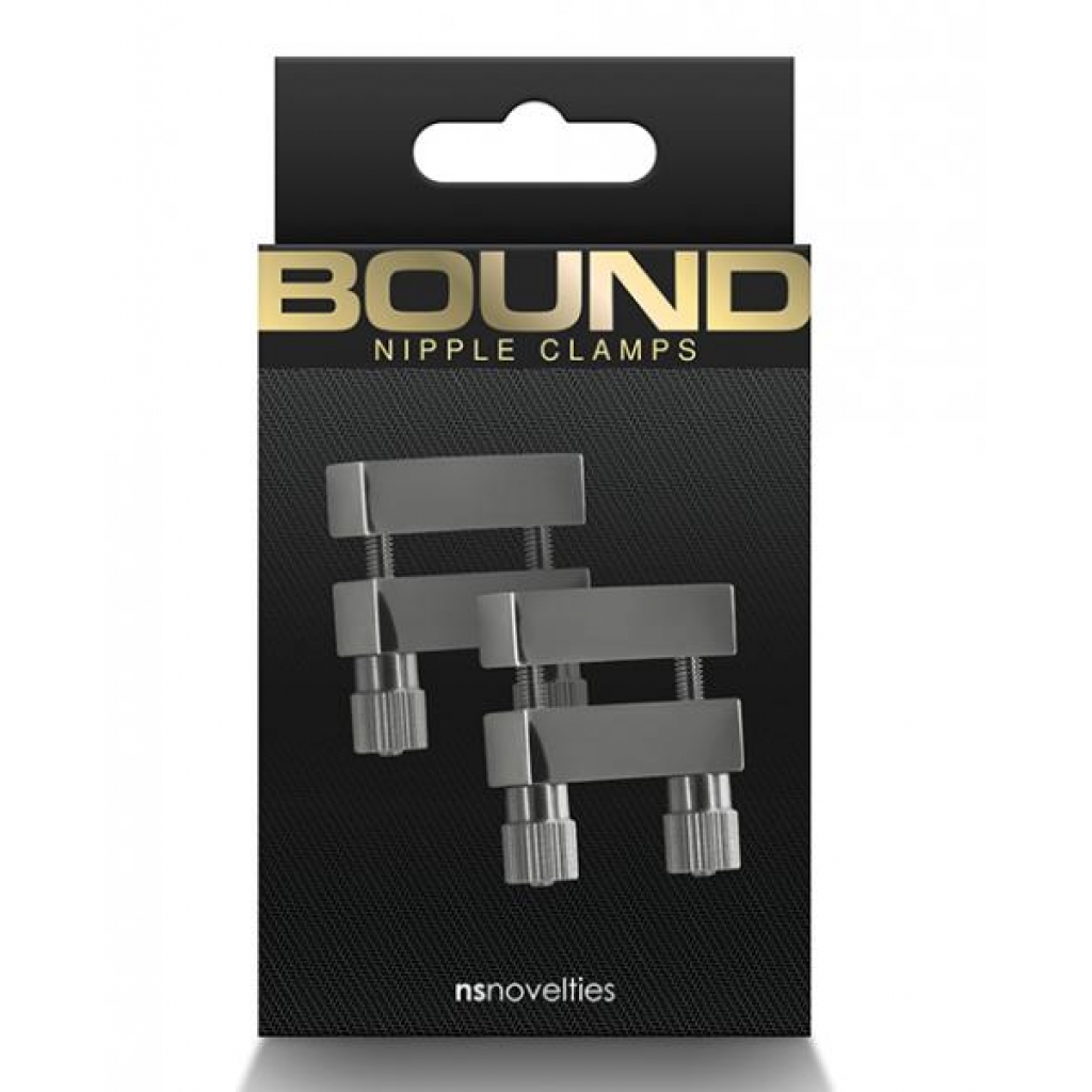 Bound V1 Nipple Clamps - Gunmetal